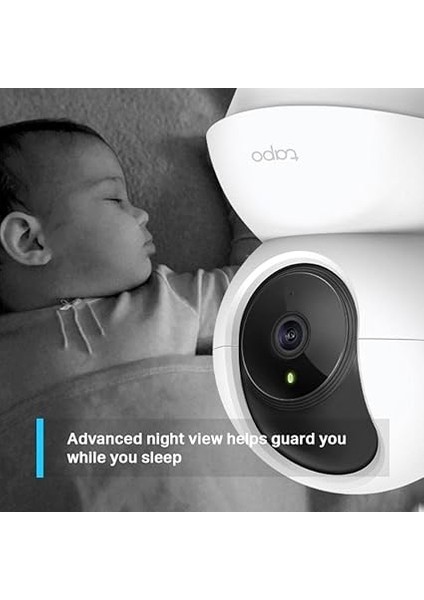Tp-Link C210, 2k 3mp, Hareket Tespit ve Takibi, 360°, 9m Gece Görüşü, Çift Yönlü Sesli Iletişim, Sesli Alarm, Bulut/yerel Depolama, Bebek Ağlaması Tespiti, Iç Mekan Wi-Fi Güvenlik Kamerası fırsatları