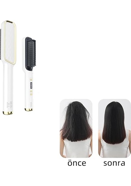 Mio B1 LED Göstergeli Saç Düzleştirici Tarak - Beyaz modelleri