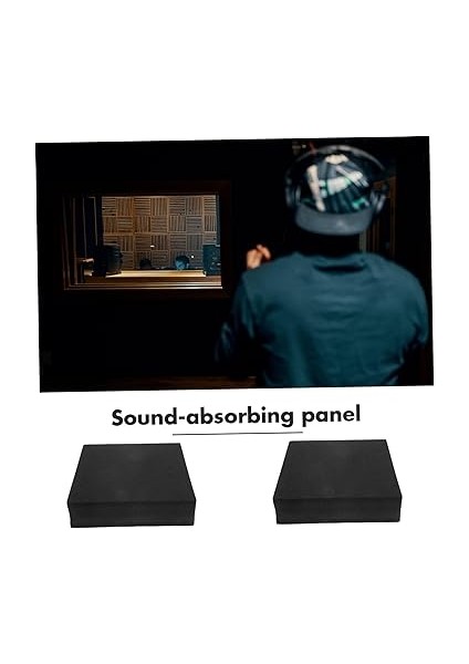 Ses Emici Levha Gürültü Azaltıcı Köpük Ped Subwoofer Standı Stüdyo Akustik Panel Hoparlör Için Ses Geçirmez Dolgu fiyatları