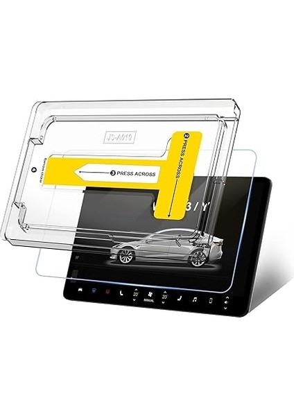 Tesla Model 3 / Model Y Araçlar ile Tam Uyumlu Kolay Kurulum Parlak Ekran Koruyucu fiyatları