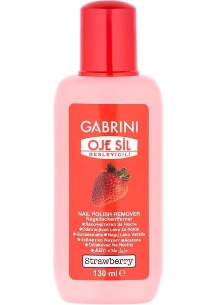 Aseton 130 ml Çilek