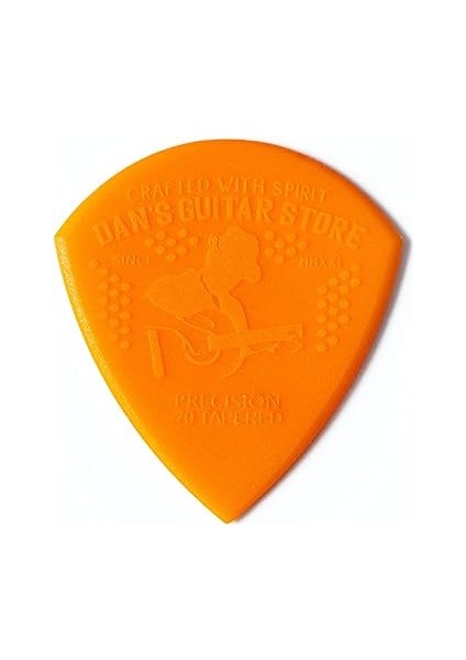 Guitar Store - Konik Precision Pick - Profesyoneller Için 10'lu Kavrayıcı Hassas Orta Ila Hafif Kolay Görünen Pena - 0,70MM - Orta-Küçük fiyatları