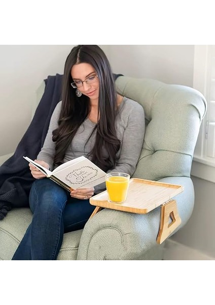 Home Yaylı Tutamaçlı Bambu Koltuk Tepsisi – Menteşeli, Kaymaz, Kolay Kullanımlı, Sağlam Tutan Yan Sehpa, Koltuk Kenarına Takılan Tepsi Sehpa (Dikdörtgen) modelleri