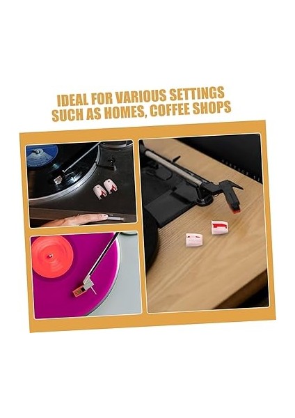 5 Adet Vinil Plak Çalar Iğne Iğnesi: Ev Kafe Için Evrensel Pikap Yedek Iğnesi modelleri