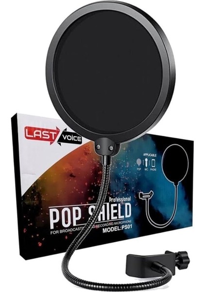 Ps-01 Stüdyo Pop Filtre - Çift Katman Pop Filter