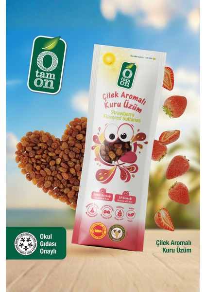 Çilek Aromalı Üzüm 18X30G