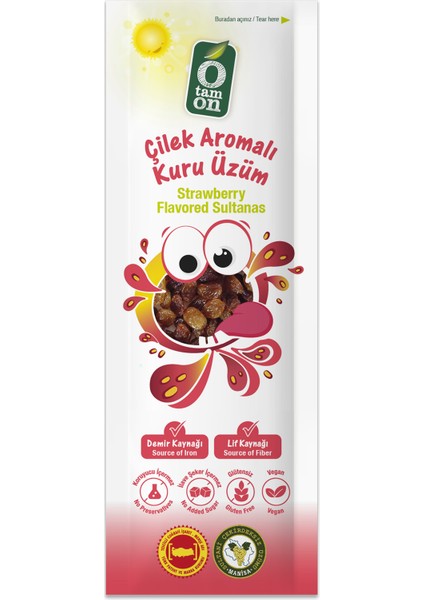 Çilek Aromalı Üzüm 18X30G fiyatları