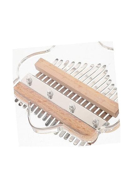 Şeffaf Tuşlu Parmak Piyano Taşınabilir Kalimba Akustik Kalitesi ile Başlangıç Seviyesindeki Müzisyenler Için Şık Tasarım ve Akort Çekiçli Müzik Aleti modelleri
