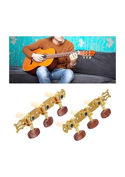 Klasik Gitar Akort Mandalları, Mekanik Seti, Hassas Konumlandırma, Sağlam ve Dayanıklı, Klasik Gitar Severler Için, Altın fırsatları