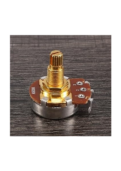 Tam Boyutlu Tencere A500K Konik Potansiyometre Pot Gitar Bas (4 Set) fiyatları