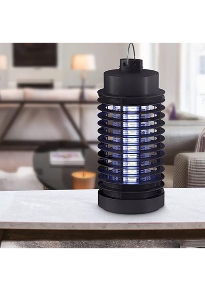 Elektrikli Sinek ve Sivrisinek Öldürücü, Iç Mekanlar Için, Elektronik Sinek Yok Etme, Uçan Böcekleri Aydınlatır ve Öldürür, 20 M² Kaplama, Floresan LED Işık, 4 W indirimleri