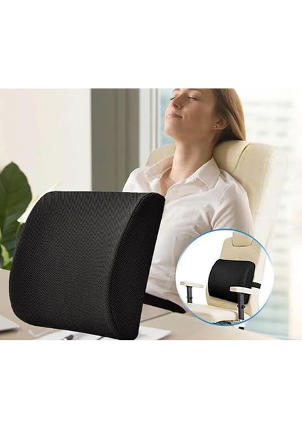 Ortopedik Sırt Bel Minderi Ofis Sandalye Oturma Minderi Bel Destek Yastığı Sırt Minderi Sandalye Minderi fırsatları