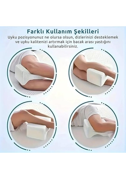 Visco Ortopedik Bacak Arası Yastığı – Hamileler Için Destek Minderi | Bel, Bacak ve Kalça Ağrısı Için Uyku Yastığı | Yıkanabilir Kılıflı Ergonomik Diz Arası Yastık fiyatları