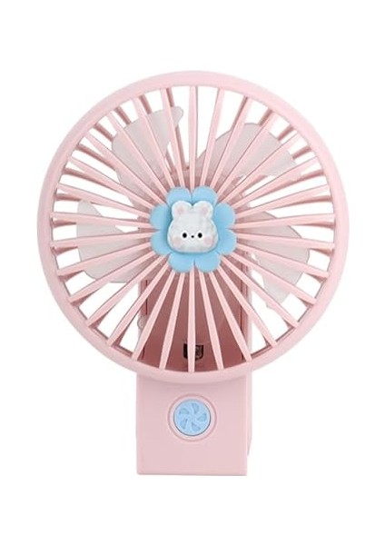 Taşınabilir Mini USB Fan LED Işıklı Masa Üstü 3 Kademeli Dahili Işık Şarj Edilebilir Mini Vantilatör Soğutucu Cep Boyu 11CM Mini Fan YS2269 - Pembe (YS2269 - Pembe) fırsatları