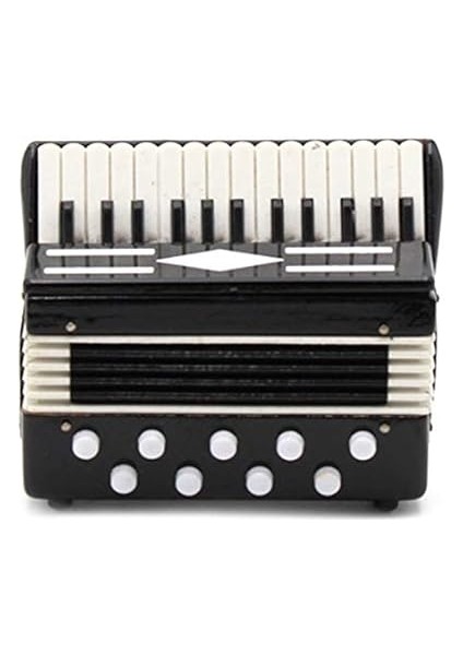 Minyatür Akordeon Mini Enstrüman Akordeon Müzik Aletleri Tatil Dekorasyon Hediyeleri fırsatları