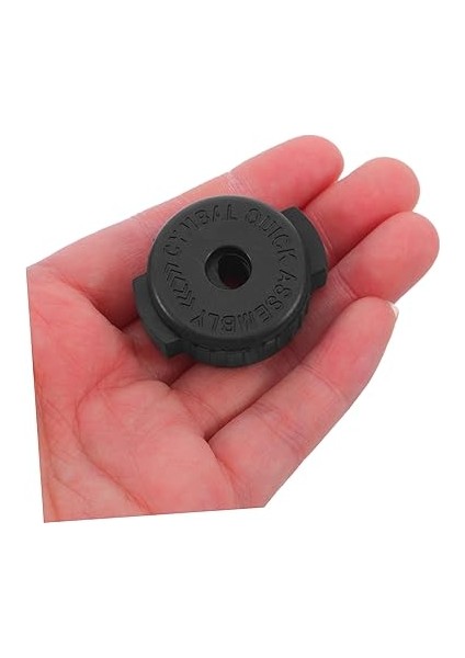 2 Adet Hızlı Çıkarılabilir Davul Zil Somunu Plastik Davul Zil Zil Hızlı Çıkarılabilir Kapağı Perküsyon Davul Seti Caz ​​davul Parçaları Aksesuarları fırsatları