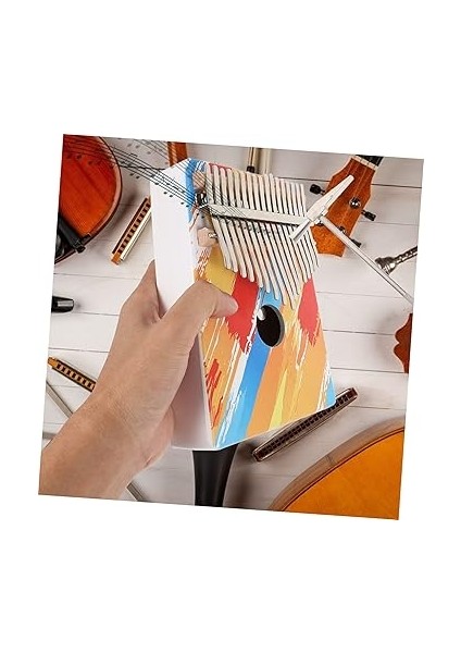 1 Takım Tonlu Kalimba Taşınabilir Parmak Piyano Başlangıç Seviyesi Müzik Aleti Tasarım ile Eğlenceli Müzik Deneyimi fiyatları