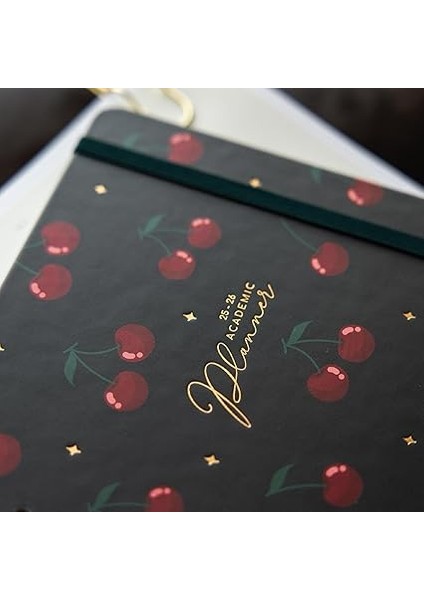 A5 Spiralli 16 Aylık Akademik Ajanda - Kiraz fiyatları