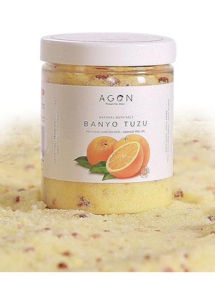 Portakal Yağlı Doğal Banyo Tuzu 300 gr - Ingiliz,himalaya,deniz ve Kaya Tuzu modelleri
