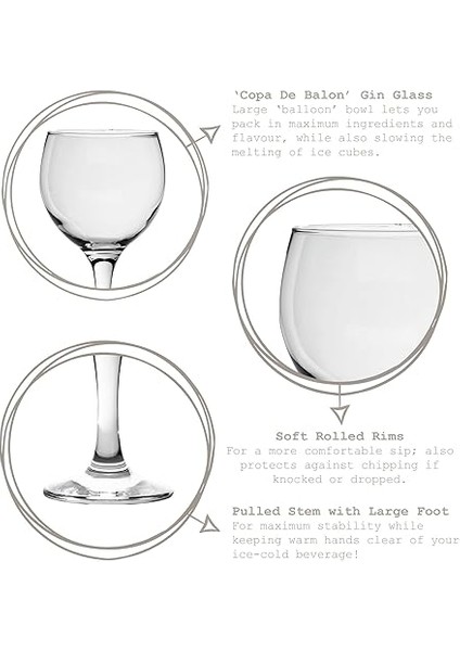 Misket 6'lı Büyük Şarap Kadehi, 645 cc fiyatları