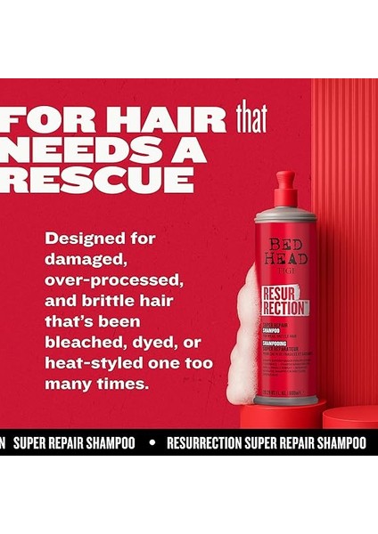 Bed Head Resurrection Nemlendirici Şampuan 400 ml fırsatları