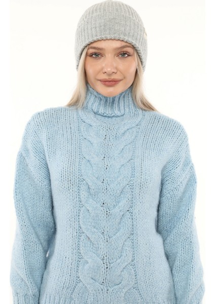 Yünlü Kışlık Unisex Fitilli Bere fiyatları
