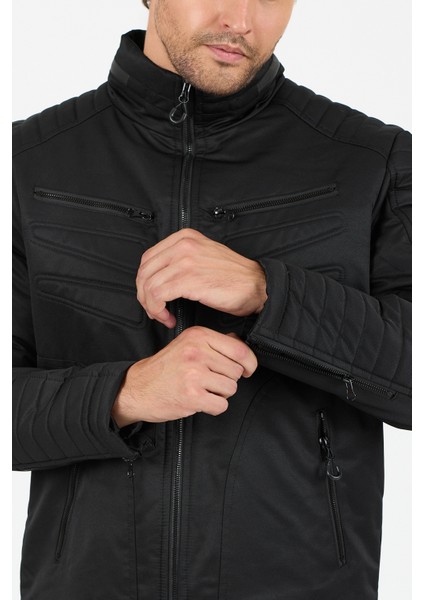 Dik Yaka Içi Peluş Erkek Mont - B8031 fiyatları