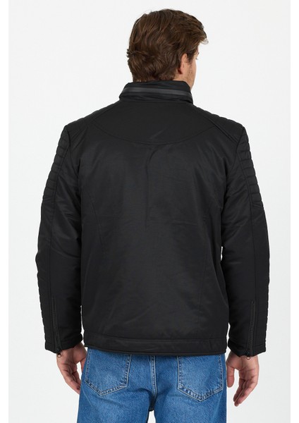 Dik Yaka Içi Peluş Erkek Mont - B8031 indirimleri