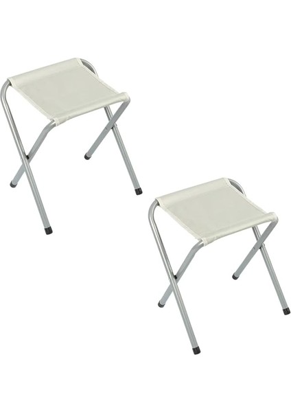 Chairs Katlanabilir Tabure 2'li Set