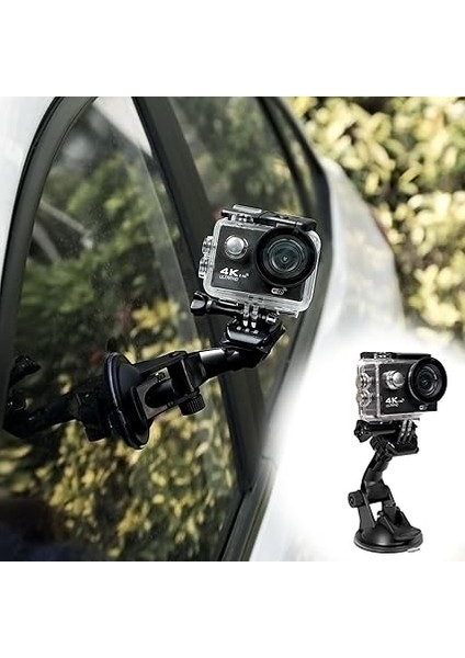 27 Parça Aksiyon Kamera Aksesuar Seti – Gopro ile Uyumlu, Djı ile Uyumlu, Spor Montaj Kiti Vlog Seyahat Çekim Aparatları | Ks-1 fırsatları