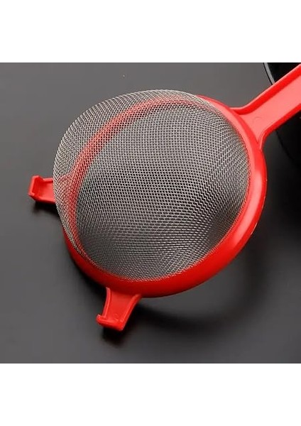 Plastik Kasa, Metal Iç Süzgeç 3 Farklı Boy (14 Cm) modelleri