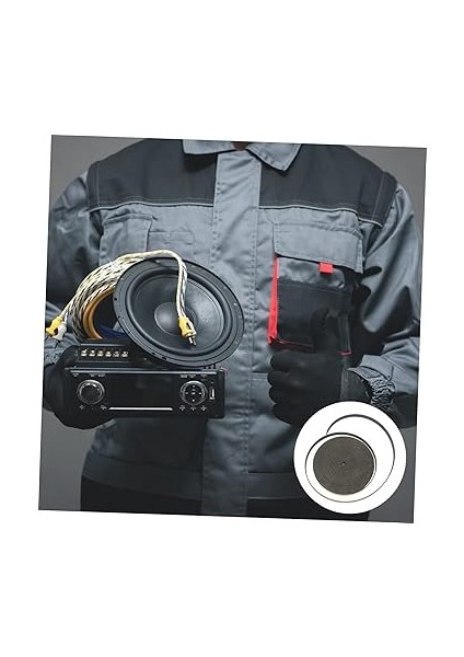 3 Rulo Hoparlör Aksesuarları Yalıtım Ses Yalıtım Bandı Hava Sızdırmazlık Bandı Araba Için Hoparlör Işık Hoparlor Araba Hoparlörü Sızdırmazlık Bandı Kapalı Hücre Köpüğü Eva Black fiyatları