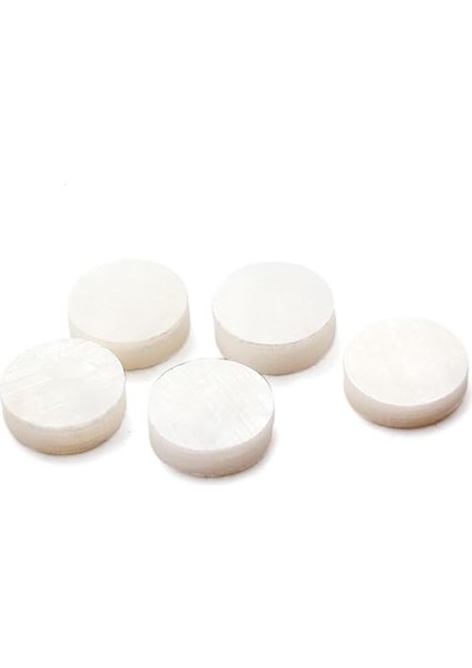 Adet Beyaz Kabuğu Gitar Fretboard Noktaları Gitar Ukulele Mandolin ve Banjo Için Dekoratif Işaretleyiciler Kolay ve Taşıma fırsatları