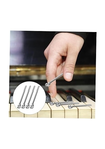 4 Adet Gümüş Piyano Aksiyon Donanım Bakım Seti Piyano Aksiyon Araçları Piyano Parçaları Piyano Onarım Aksesuarları fiyatları