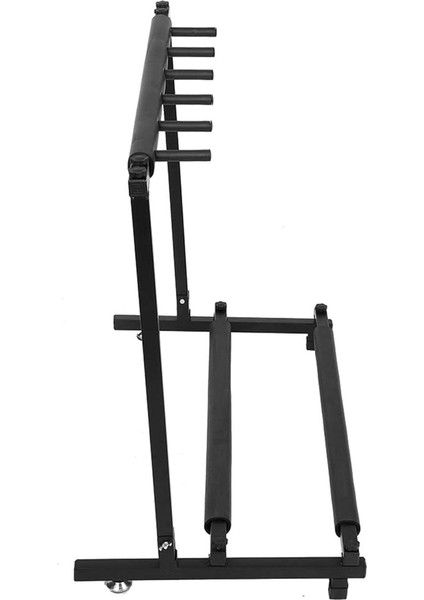 Multi Guitar Ekran Raf Organizatör Tutucu Enstrüman Aksesuarı - Akustik ve Elektrik Enstrümanları Için Gitar Standı - Raflar (5 Kafa) modelleri