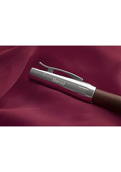 E-Motion Krom/ahşap Dolmakalem, Koyu Kahverengi (B) indirimleri