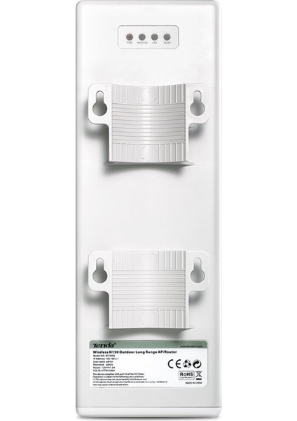 O3 Dış Mekan Erişim Noktası Wi-Fi 2.4ghz 11N 150MBPS, 2 x 10 / 100MBPS Ethernet Portu, Pasif Poe, -30 ℃ ~ 60 ℃, IP64 Su Geçirmez Muhafaza, 6000V Yıldırımdan Korunma fırsatları