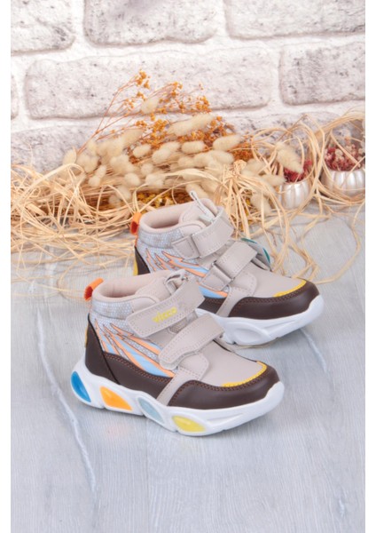 946.B25K.420 David Bej Rahat Hafif Işıklı Erkek Çocuk Bot