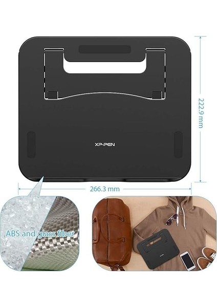 Ac 42 Ayaklı Sanatçı Çizim Tepsisi Tutucu Taşınabilir Artist 12, Artist 12 Pro, Artist 13.3 ve Artist 13.3 Pro Pen Display Için Uygun modelleri