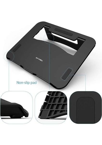 Ac 42 Ayaklı Sanatçı Çizim Tepsisi Tutucu Taşınabilir Artist 12, Artist 12 Pro, Artist 13.3 ve Artist 13.3 Pro Pen Display Için Uygun indirimleri