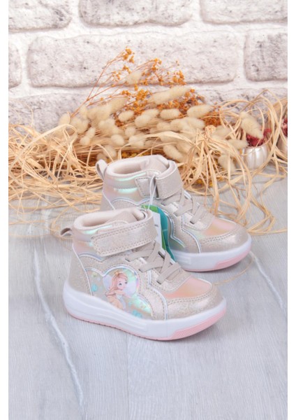 946.B25K.419 Klint Bej Işıklı Kız Çocuk Bot