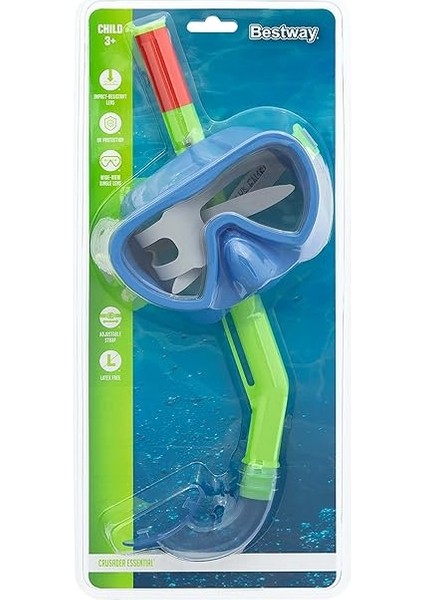 Crusader Essential Kids 3+ Şnorkel Maske Seti modelleri