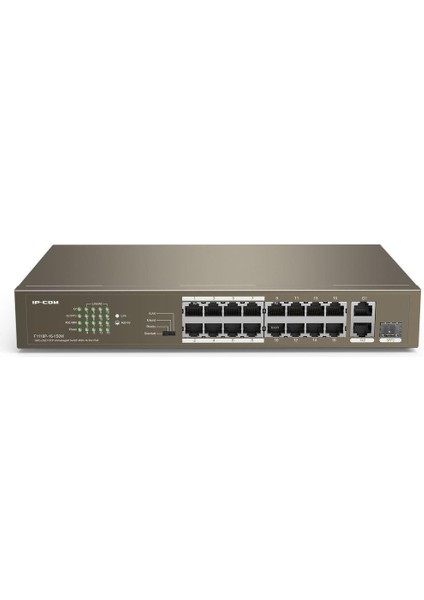 F1118P-16-150W - 16* Fe Ports+1 Ge+1 Sfp Unmanagement Poe+ Switch