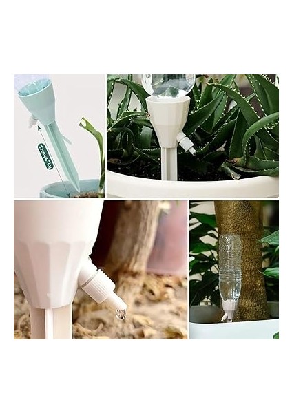 Ayarlanabilir Akış Hızına Sahip Damlama Sulama Çivileri 3lü Otomatik Bitki Sulama Aparatı Tüm Pet Şişelere Uyumlu fiyatları