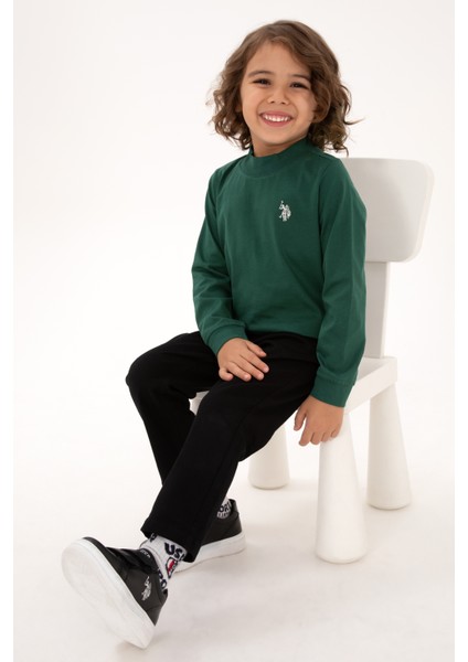 Erkek Çocuk Koyu Yeşil Sweatshirt 50314971-VR079 fiyatları