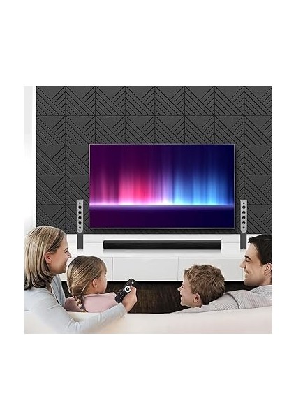 12'li Paket Duvarlar Için Kendinden Yapışkanlı Geçirmez Köpük Paneller, Ofis Için 12 x 12 x 0,4 Inç Akustik Paneller fiyatları