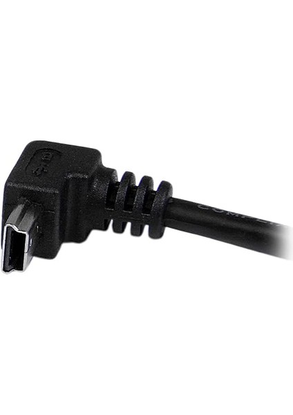 Aşağı Açılı Mini USB Kablosu - 2m - Siyah - USB A'dan Mini USB B'ye - Usb'den Mini USB Kablosuna - Mini USB Şarj Cihazı - USB A'dan Mini B'ye (USBAMB2MD) indirimleri