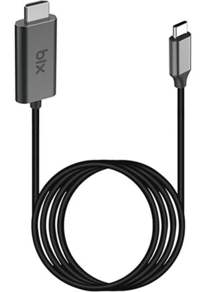 BX02HB USB C'den 4K@30Hz HDMI Multimedya Kablo (1.8 Metre)