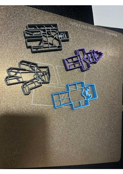 Minecraft Kurabiye Kesici modelleri