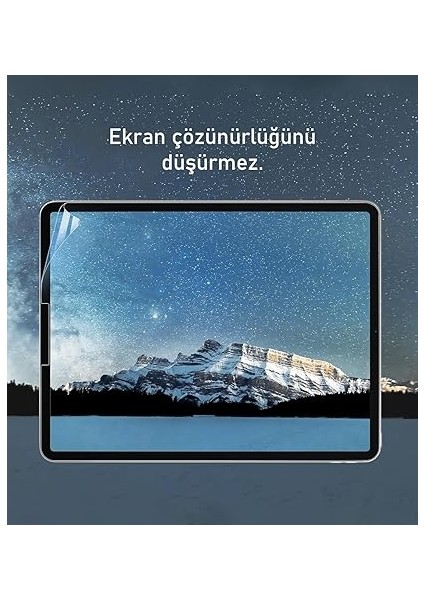 iPad Pro 11 Inç M4 Temperli Ekran Koruyucu Kırılmaz Cam 5. Nesil 2024 A2836 A2837 A3006 modelleri